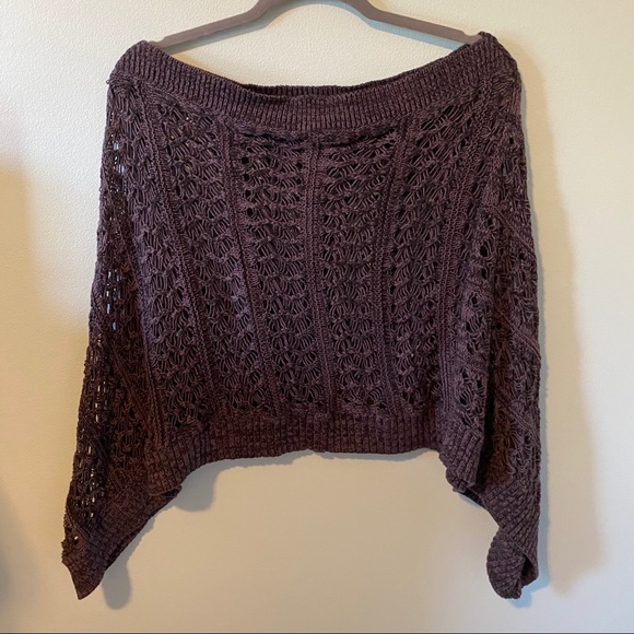 Knit Grey Shawl - Picture 4 of 4